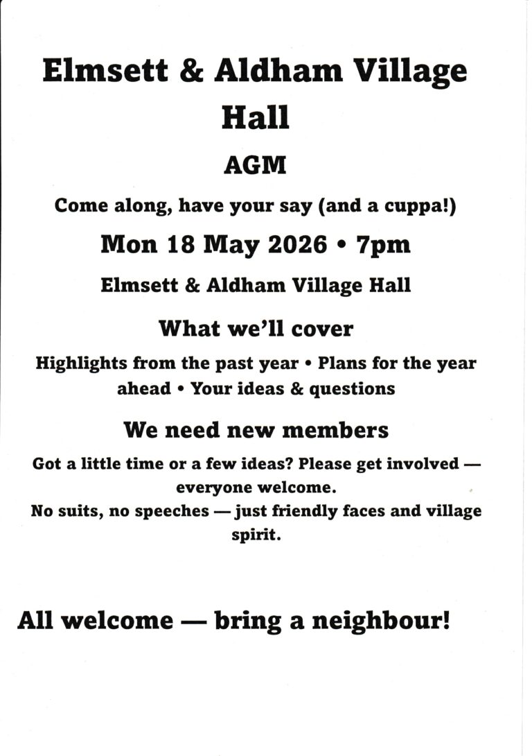 Elmsett and Aldham Village Hall